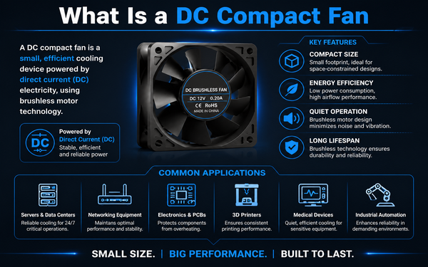 What Is a DC Compact Fan?