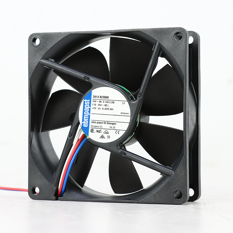 3414N/39HH | ebm-papst 24V 3.2W DC Axial Fan for Electronics Cooling