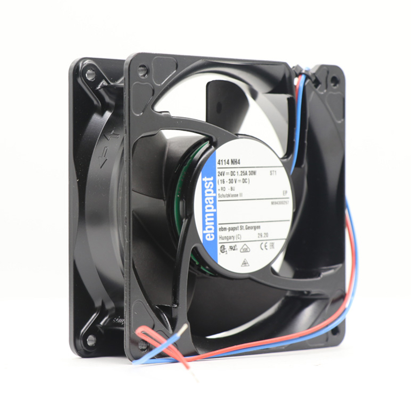 4114NH4 | ebm-papst 24V 30W DC Axial Fan for Electronics Cooling
