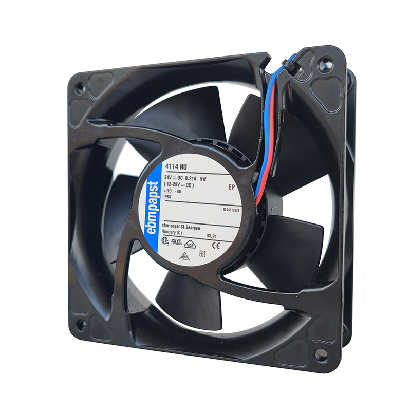 4114NU | ebm-papst 24V 5W DC Axial Fan for Electronics Cooling