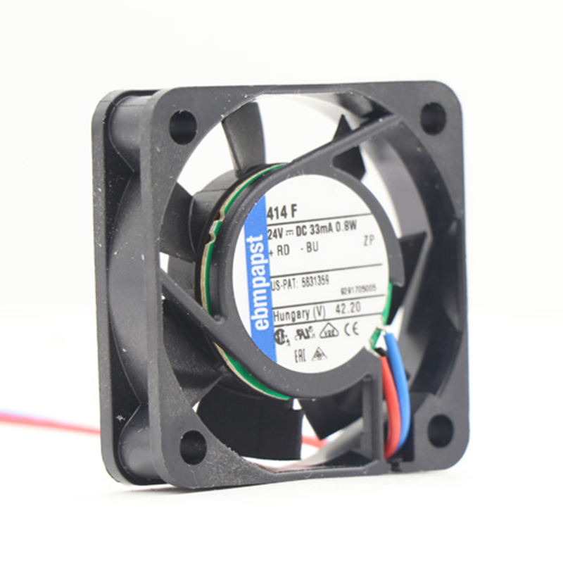 414F | ebm-papst 24V 1W DC Axial Fan for Electronics Cooling