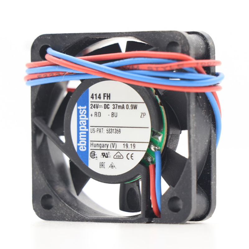 414FH | ebm-papst 24V 0.9W DC Axial Fan for Electronics Cooling