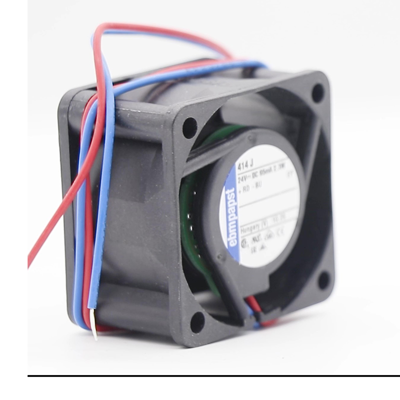 414J | ebm-papst 24V 2.4W DC Axial Fan for Electronics Cooling