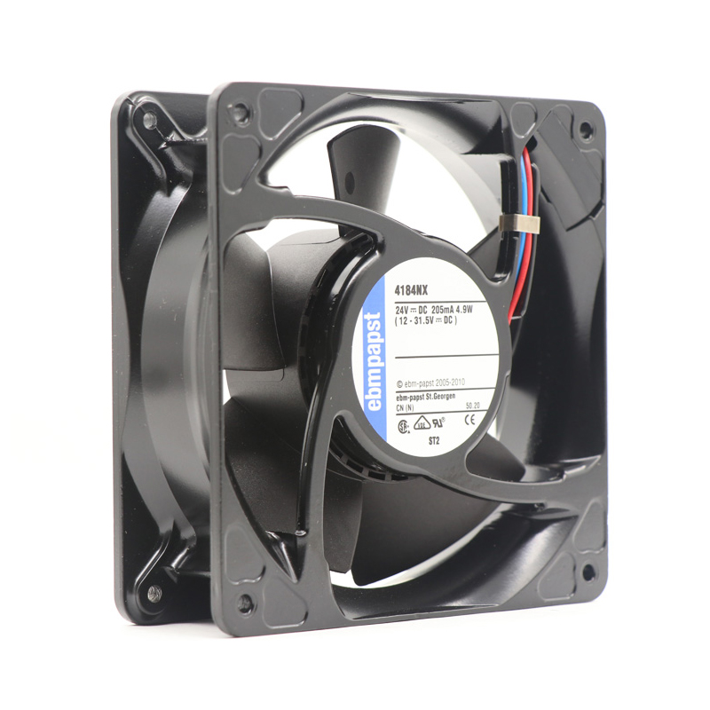 4184NX | ebm-papst 24V 4.9W DC Axial Fan for Electronics Cooling