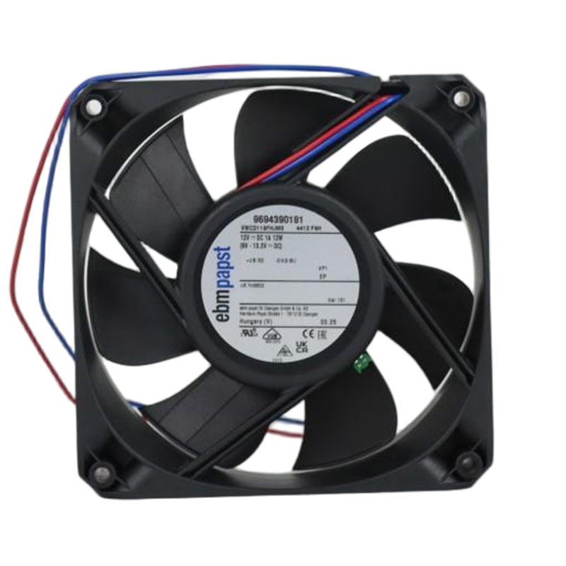 4412FNH | ebm-papst 12V 12W DC Axial Fan for Electronics Cooling