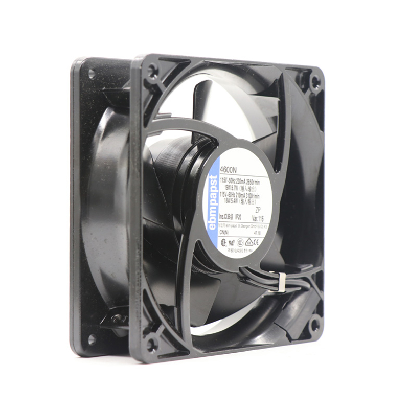 4600N | ebm-papst 115V 18W AC Axial Fan for Electronics Cooling