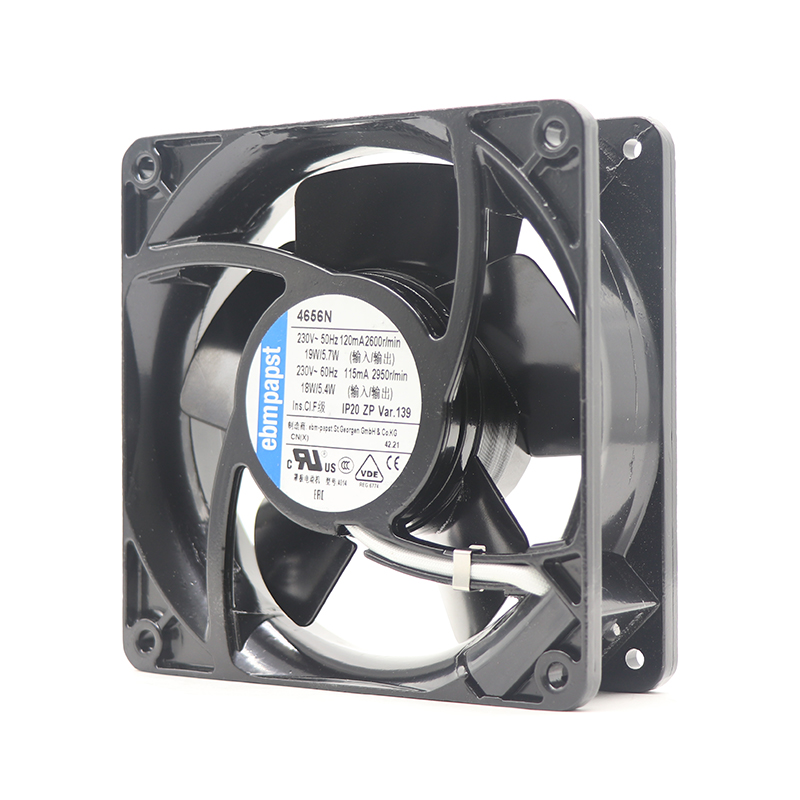 4656N | ebm-papst 230V 19W AC Axial Fan for Electronics Cooling