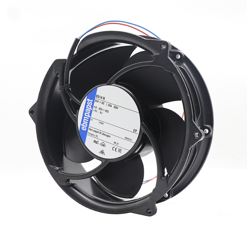6314H | ebm-papst 24V 30W DC Axial Fan for Electronics Cooling