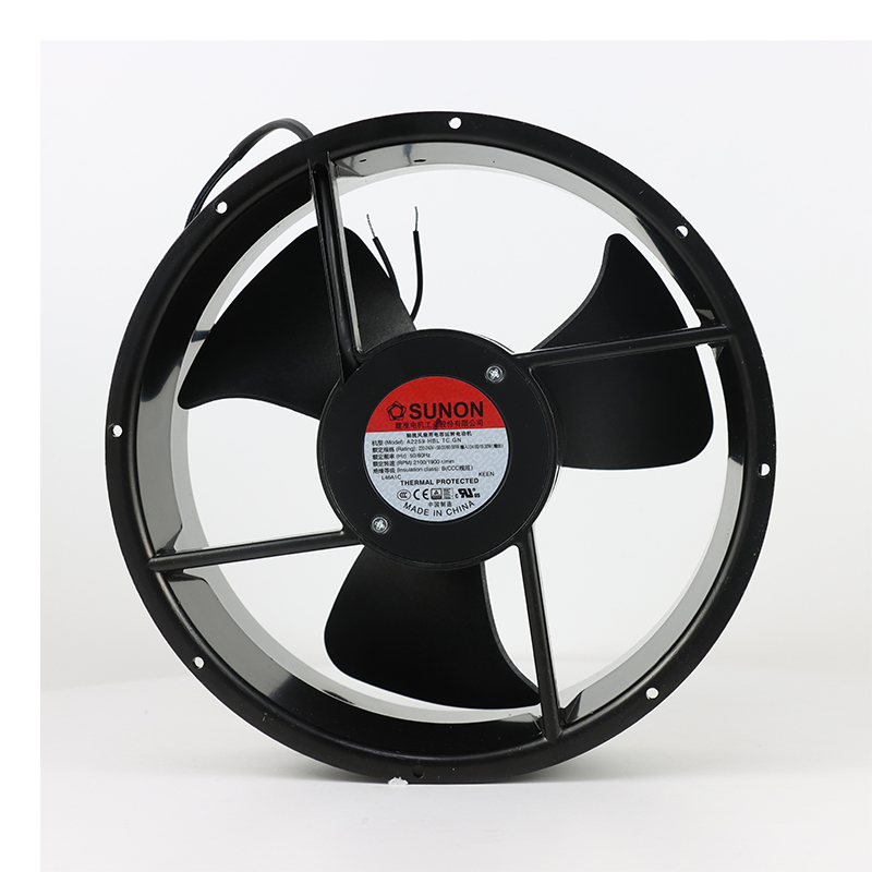 A2259-HBL TC.GN | SUNON 230V 60W 254x89mm 850m3/h 1900rpm AC Axial Fan for HVAC & Ventilation