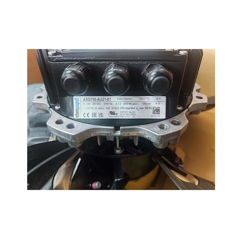 A3G710-AU21-01 | ebm-papst 400V 2830W EC Axial Fan for HVAC Ventilation