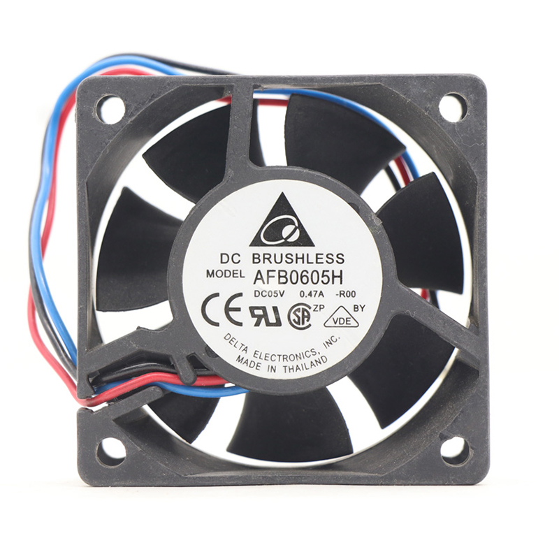 AFB0605H | Delta Electronics 5VDC Axial Fan for Server, Storage and Power Supply Cooling