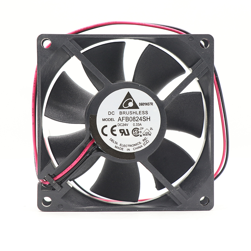 AFB0824SH | Delta Electronics 24VDC 3.84W Axial Fan for Server and Power Supply Cooling