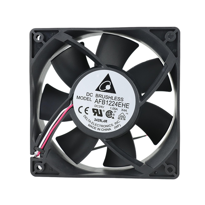 AFB1224EHE | Delta Electronics 24VDC 20.4W Axial Fan for Server and Power Supply Cooling