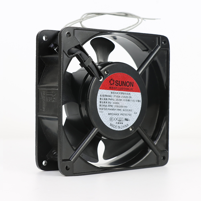 DP203A/2123LBL.GN | SUNON 220-240VACV 10W 120x120x38mm AC Axial Fan for HVAC & Ventilation