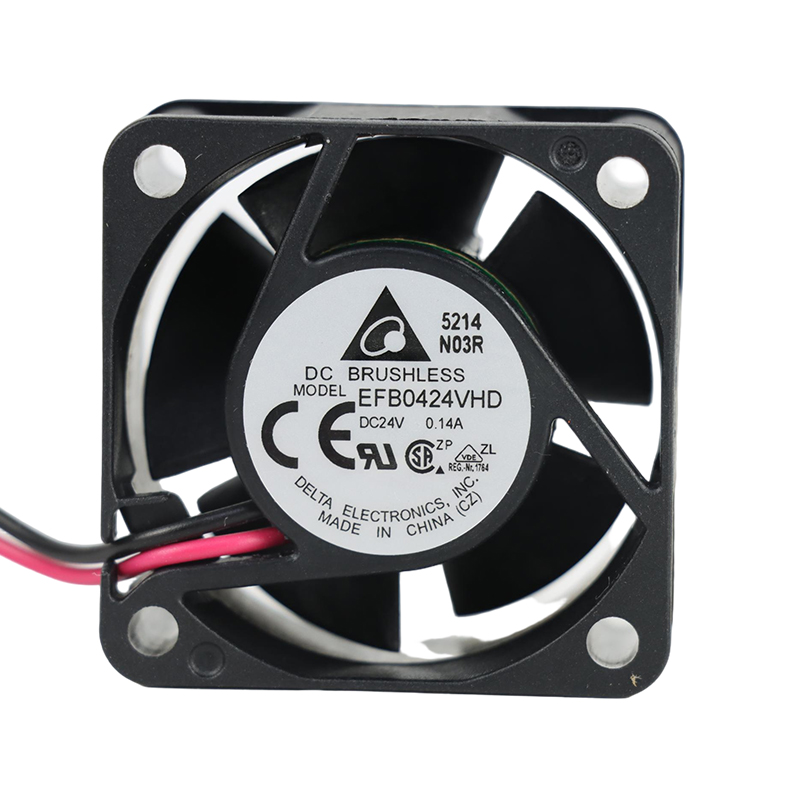 EFB0424VHD | Delta Electronics 24VDC 2.16W Axial Fan for Industrial Equipment Cooling