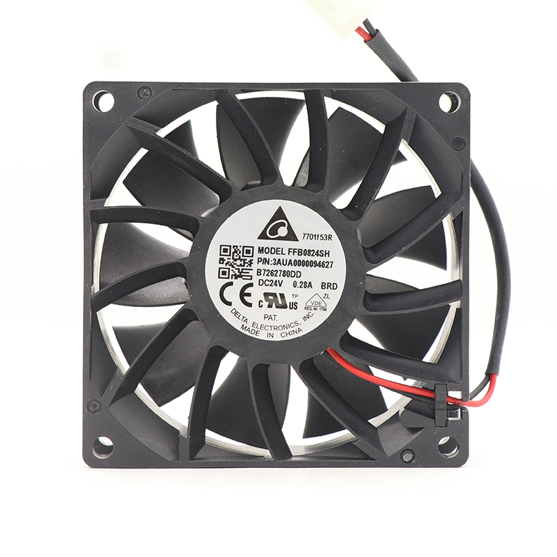 FFB0824SH-BRD | Delta Electronics 24VDC 5.76W Axial Fan for Server and Telecom Cooling