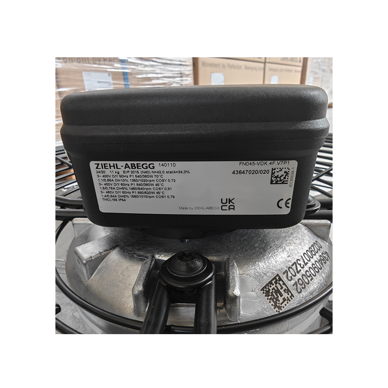 FN045-VDK.4F.V7P1 | ZIEHL-ABEGG 400V 540W AC Axial Fan for Cooling & Ventilation Systems