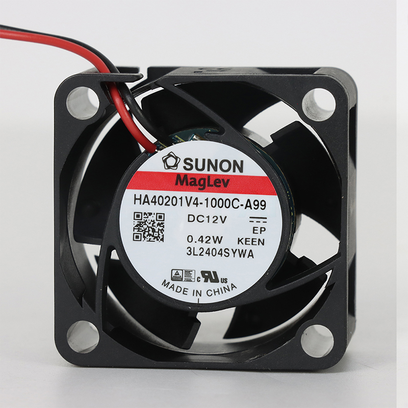 HA40201V4-1000U-A99 | SUNON 12V 0.42W 40x40x20mm 5.5m3/h DC Axial Fan for Industrial Cooling