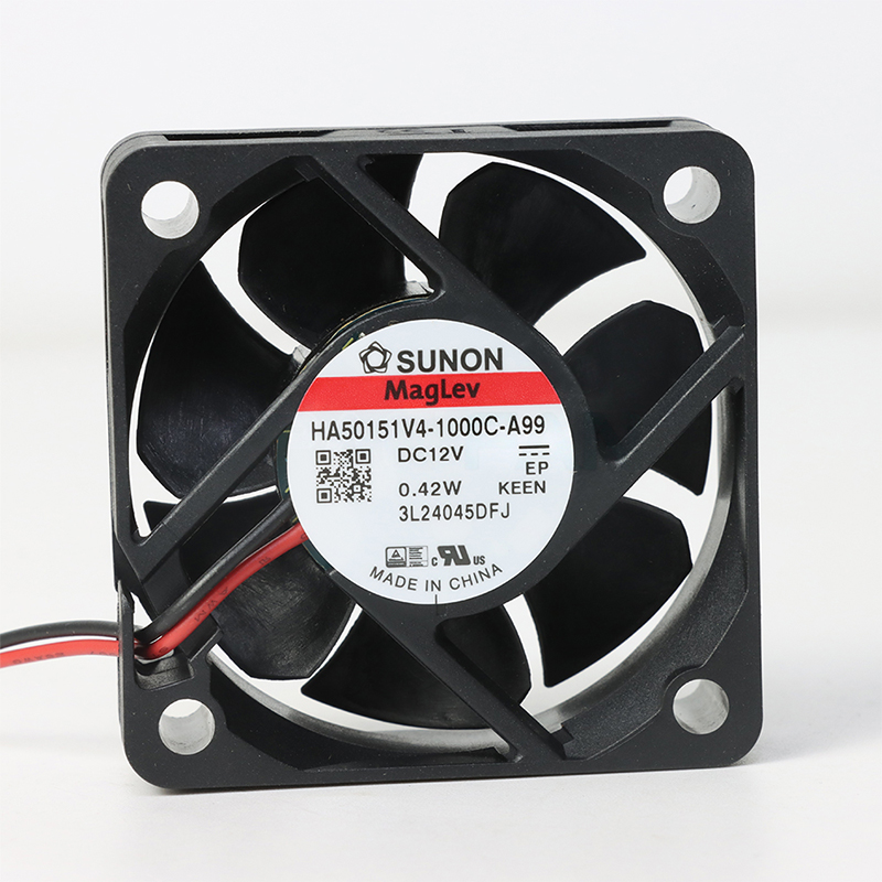 HA50151V4-1000U-A99 | SUNON 12V 0.42W 50x50x15mm 7.7m3/h DC Axial Fan for Industrial Cooling