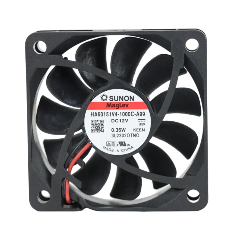 HA60151V4-1000U-A99 | SUNON 12V 0.36W 60x60x15mm 12.7m3/h DC Axial Fan for Industrial Cooling