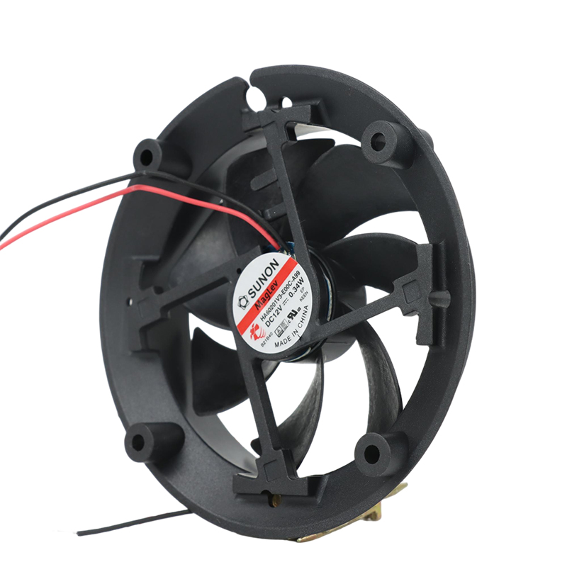 HA60201V3-E00U-A99 | SUNON 12V 0.34W Ø86x30.4mm 22.1m3/h DC Axial Fan for Industrial Cooling