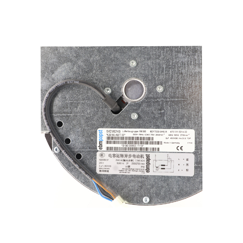 K2E190-AB77-09 | ebm-papst 230V 75W AC Centrifugal Fan for Inverter Cooling