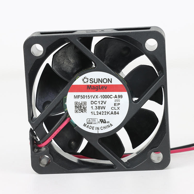 MF50151VX-1000U-A99 | SUNON 12V 1.38W 50x50x15mm 18.6m3/h DC Axial Fan for Telecommunications