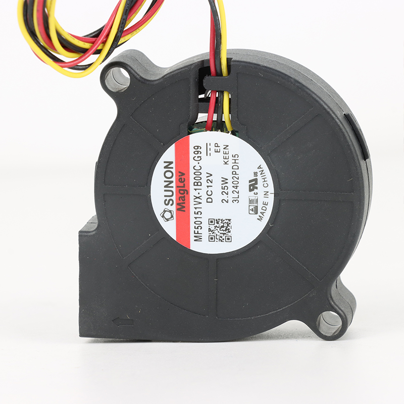 MF50151VX-1B00U-G99 | SUNON 12V 1.86W 50x50x15mm 6200rpm DC Axial Fan for New Energy