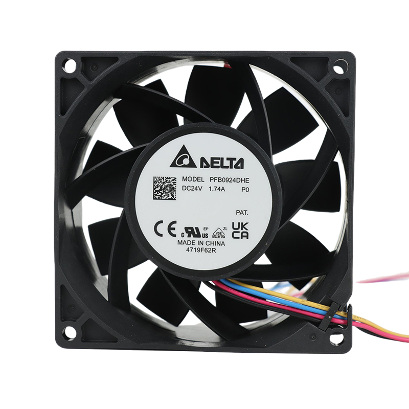 PFB0924DHEP0 | Delta Electronics 24VDC 34.8W Axial Fan for Industrial Control Cabinet Cooling