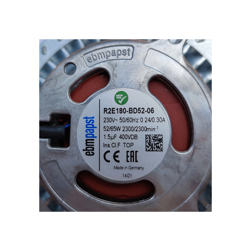 R2E180-BD52-06 | ebm-papst 230V 65W Centrifugal Fan for Automation