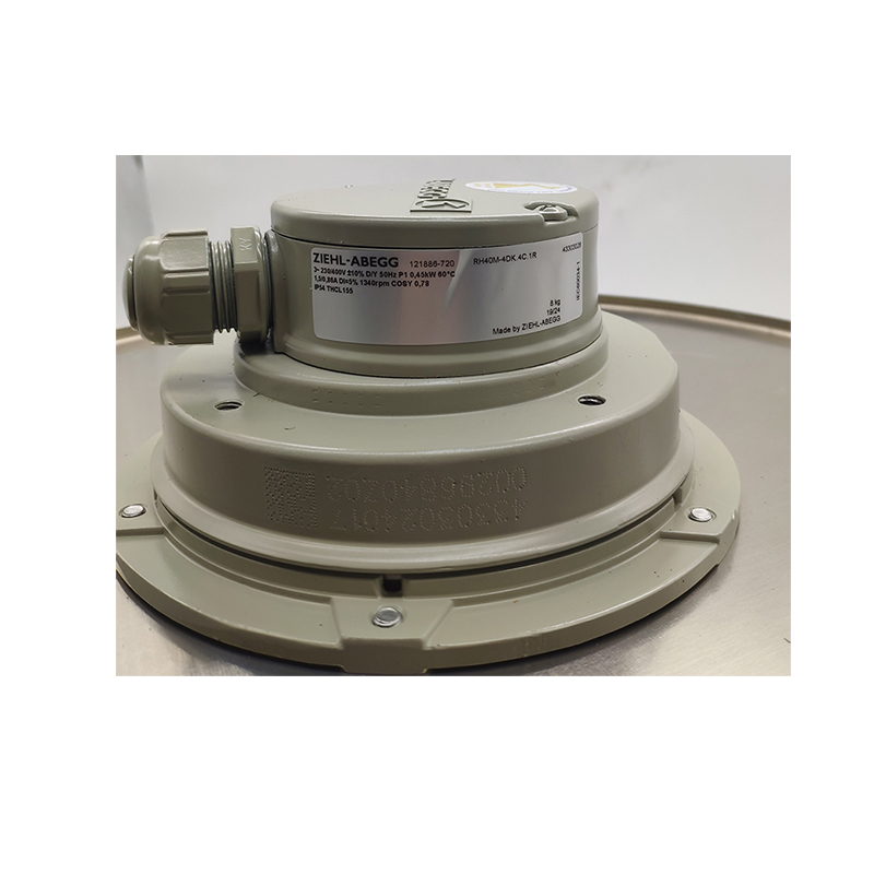 RH40M-4DK.4C.1R | ZIEHL-ABEGG 3~230-400V 450W AC Impeller for HVAC, Rail & Drying Equipment