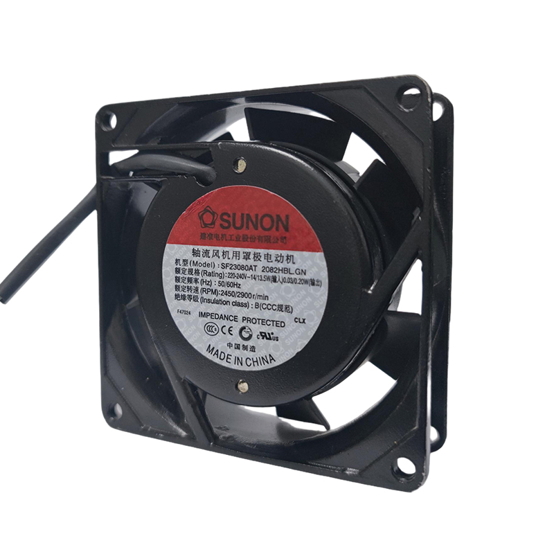 SF23080AT/2082HBL.GN | SUNON 240VACV 13.5W 80x80x25.5mm AC Axial Fan for Refrigeration Equipment