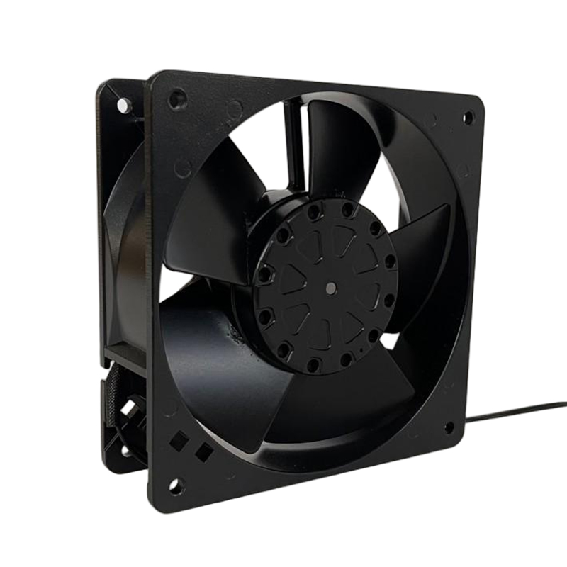UF-12AM23BWHF | Fulltech 230VAC 15W AC Axial Fan for Control Cabinet and Power Supply Cooling