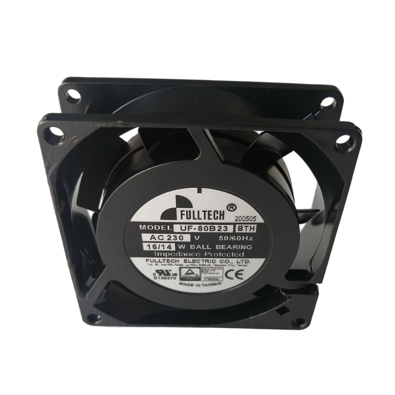 UF-80B23BTH | Fulltech 230VAC 14W AC Axial Fan for Control Cabinet and Power Supply Cooling