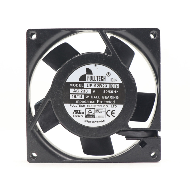 UF-92B23BTH | Fulltech 230VAC 16W AC Axial Fan for Control Cabinet and Power Supply Cooling