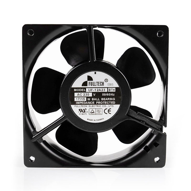 UF-12A23BTH | Fulltech 230VAC 17W AC Axial Fan for Control Cabinet and Power Supply Cooling