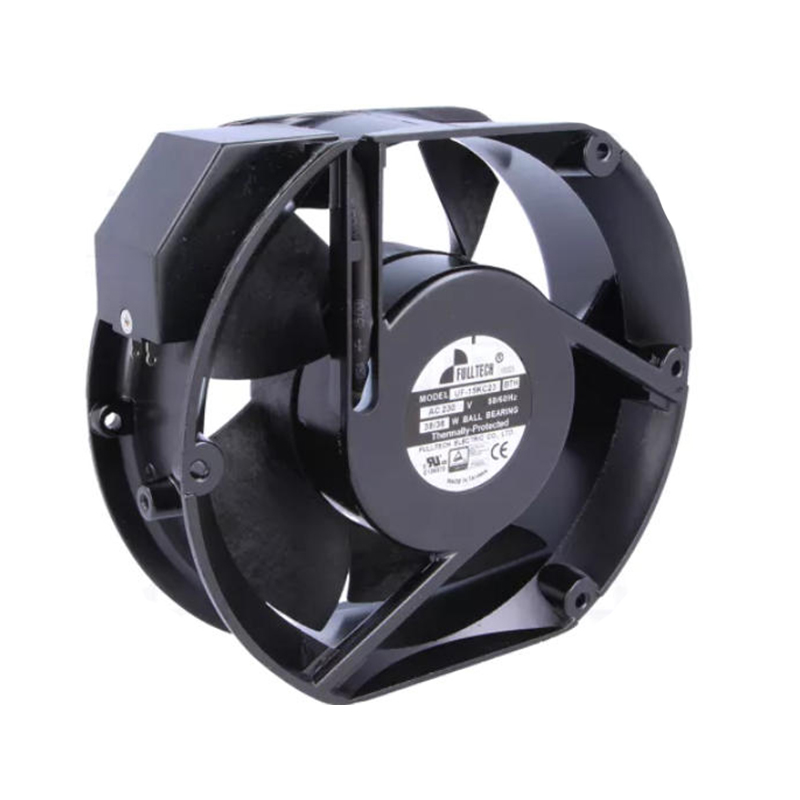 UF-15KC23BTH | Fulltech 230VAC 38W AC Axial Fan for HVAC and Industrial Equipment Cooling