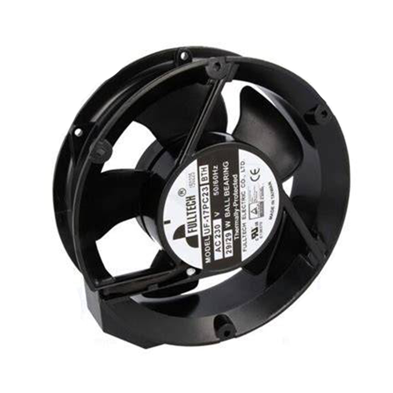 UF-17PC23BTH | Fulltech 230VAC 29W AC Axial Fan for HVAC and Industrial Equipment Cooling