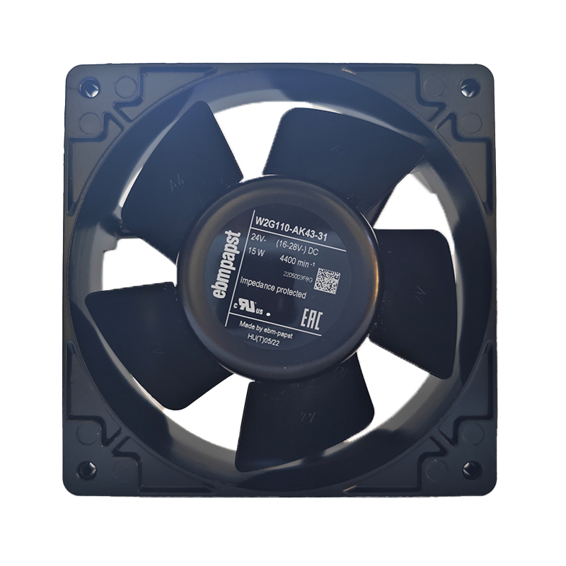 W2G110-AK43-31 | ebm-papst 24V 15W EC Axial Fan for Air Handling Cooling